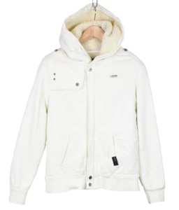 G-Star Vintage Hooded Vest SW Kapuze Damen M Sherpa Innere Reißverschluss - Bild 1 von 12