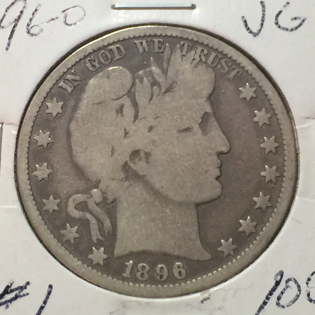 1896 Year Barber Half Dollars (1892-1915) for sale | eBay