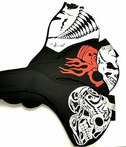 Maschera Motociclista con Teschio Ciclismo Moto Bike snowboard da Uomo - Imagen 1 de 5