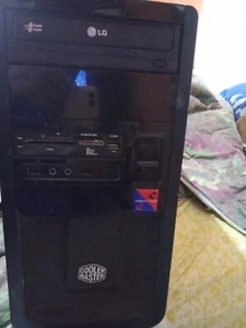 Case cooler master gaming con lettore sd card frontale cuffie e usb lg lettore - Foto 1 di 4