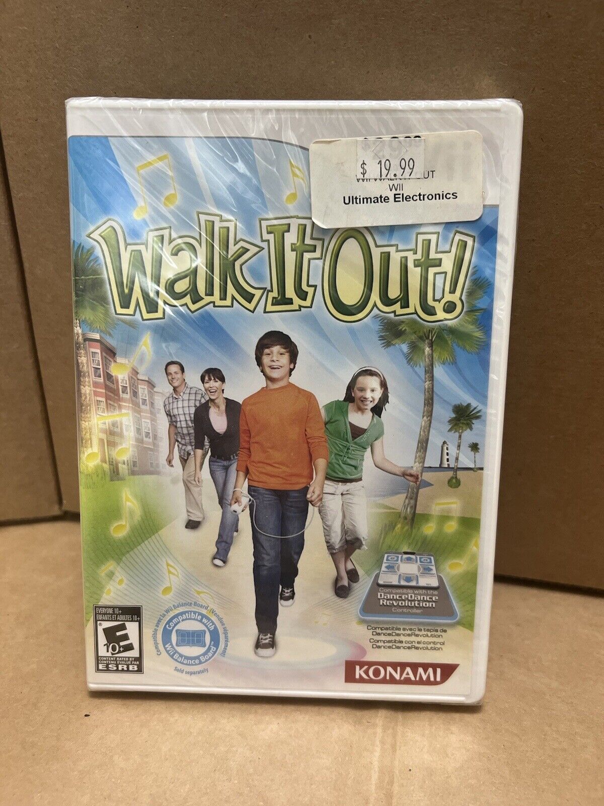 Walk it Out (Nintendo Wii, 2010) Game Brand New Factory Sealed Konami