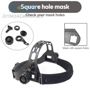 Correa de banda para la cabeza de repuesto/para soldador de oscurecimiento automático/máscara de casco pieza de soldadura - Imagen 1 de 18