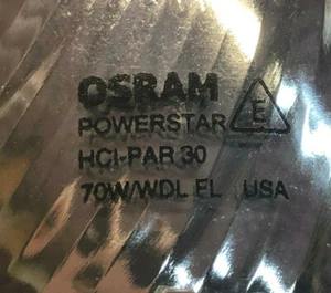 Osram PowerStar HCI-PAR30 Bulb - 70W/WDL SP - 70W/WDL FL - Used - Picture 1 of 6