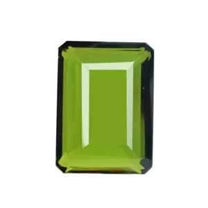 Emerald Cut Green Amethyst 63.35 Ct. Brazilian Loose Green Amethyst Gemstone - Picture 1 of 4