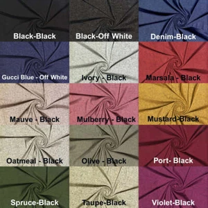 Hacci Sweater Knit Fabric – Faux Pashmina, Soft Stretch Sewing Fabric - Picture 1 of 24