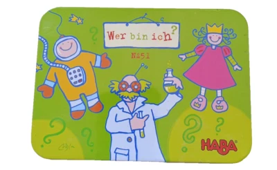 EB3607 „Wer bin ich“ HABA No. 51 Ratespiel in Metalldose 1 - Bild 1 von 3