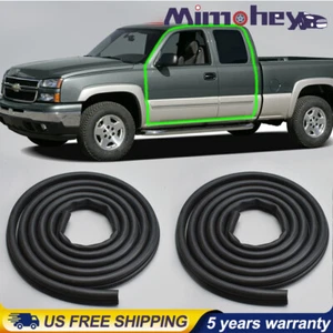 New Extended Cab Door Seal SET Weatherstrip For 2000-2006 Silverado Sierra X-Cab - Picture 1 of 9