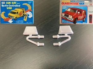 Side view mirrors for the vintage Sears Sun Ray and Dynatron Glass House RC van - Picture 1 of 4