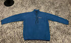 Berghaus Mens Blue Half Zip Fleece Jacket Size Xl Used In Good Condition