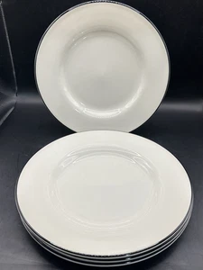 KISTE UND FASS KLASSISCH BLACK LINE 8,25" SALATTELLER 4ER SET - EUC! - Bild 1 von 10