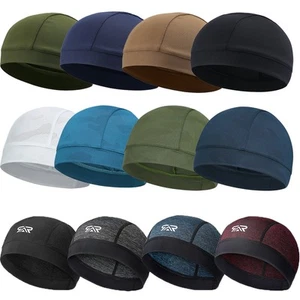 Gorra Calavera para Hombres Mujeres Sombrero de Enfriamiento Ciclismo Bicicleta Envoltura para la Cabeza Sombrero Durags - Imagen 1 de 45