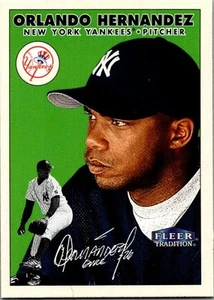 2000 Fleer Tradition #48 Orlando Hernandez - Picture 1 of 2