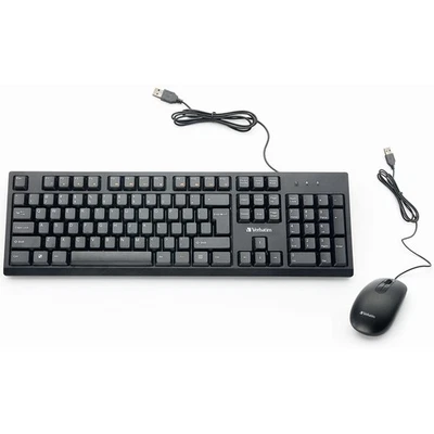 Verbatim Wired Keyboard and Mouse (70734_34) - Image 1 of 4