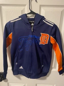 ADIDAS Kids Detroit Tigers Jacket - Size Small - Picture 1 of 3