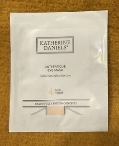 Katherine Daniels  Anti-Fatigue Eye Mask (1 Pair Single Use)  Hydrogel  New - Picture 1 of 2
