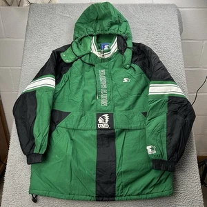 Vintage UND University of North Dakota Fighting Sioux Hockey STARTER Jacke XXL - Bild 1 von 9
