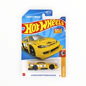 Hot Wheels LB Super Silhouette Nissan Silvia (S15) 110/250 - Yellow - 2022 A - Picture 1 of 6