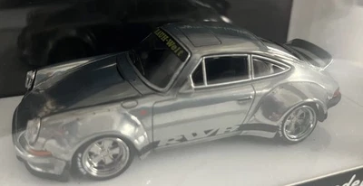 MyModelCollect Modified RWB Porsche 930 (911) - Chrome - 1/64 - 390 of 499 - Image 1 of 4