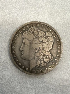 Moneta Dollaro Argento 1890 Morgan #7 - Foto 1 di 10