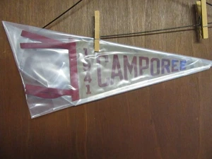 1941 Camporee Feltro 12 Pollici Pennant PT - Foto 1 di 1