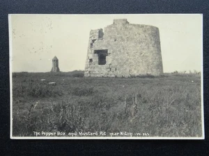 Isle of Wight NITON The Pepper Box & Mustard Pot c1931 RP Postcard - Picture 1 of 3