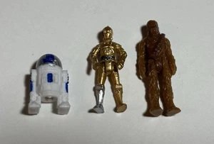Star Wars Jazwares Micro Galaxy C-3PO Chewbacca R2-D2 Figuren - Bild 1 von 1