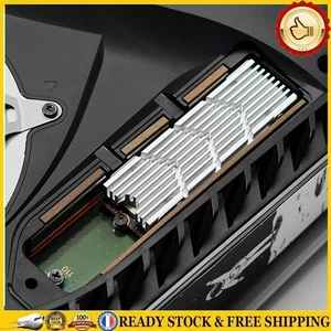 M.2 2280 Heat Sink Aluminum Alloy SSD Cooler for PS5 Game Console (Silver) *NE - Afbeelding 1 van 8