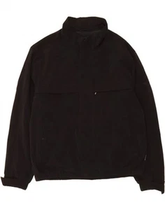 DOCKERS Mens Windbreaker Jacket UK 40 Large Black Polyester AZ18 - Picture 1 of 3