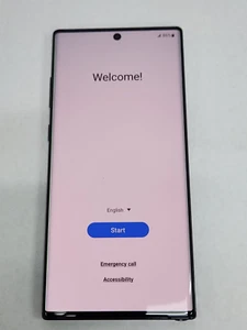 DEFECTIVE - Samsung Galaxy Note 10+ - 256GB - Black - GSM Unlocked - 7517 - Afbeelding 1 van 5