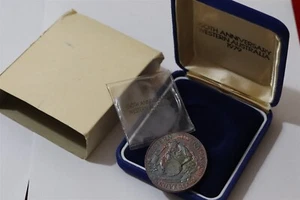 🧭 🇦🇺 Western Australia 1979 Swan River 150th Anniv BRONZE Medallion B65 #50 C - Picture 1 of 5