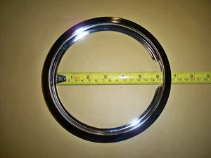 6" Chrome Trim Ring UNIVERSAL TRIM RING l Electric Range STOVE 651057 - Picture 1 of 1