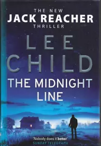 LEE CHILD - THE MIDNIGHT LINE - 2017 1ST SIGNED H/B - Picture 1 of 2