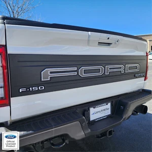 2021-2023 Ford Raptor tailgate Letters With Reflective Outlines Vinyl Decal - Picture 1 of 5