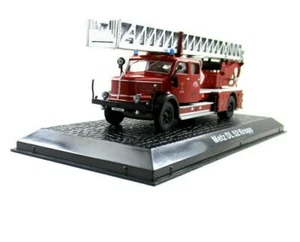 DEPARTAMENTO DE BOMBEROS KRUPP DL 52 METZ ROJO ALTAYA ESCALA 1:72 MODELO DE CAMIÓN DE BOMBEROS - Imagen 1 de 12