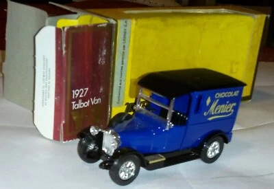 MATCHBOX MODELS OF YESTERYEAR Y-5 1927 TALBOT VAN NUOVA CON SCATOLA - Immagine 1 di 2