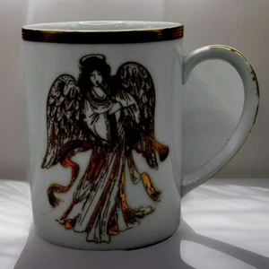 Vintage Retro Mug Angel by MUIRFIELD Christmas Holiday Christian Religious Mug - Bild 1 von 12