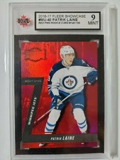 Patrik Laine 2016-17 Precious Metal Gem RED Rookie Hockey Card #140/150 KSA 9!!!