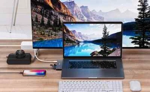 MOKiN 6 IN 1 USB C Adapter for MacBook Pro/Air MOMUC2205 - Picture 1 of 8