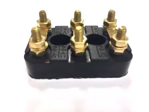 Bloque de terminal de motor 4 mm diámetro 6 pines 50x32 mm - Imagen 1 de 7