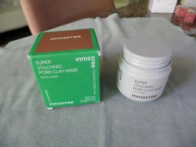 SEALED! Innisfree Super Volcanic Pore Clay Mask 100ml 2023 RENEWAL NIB - Image 1 of 3