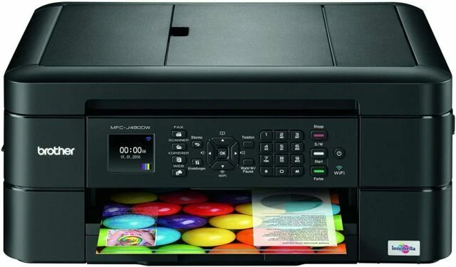 Brother MFC-J480DW Inkjet All-in-One Printer - Image 1 of 1