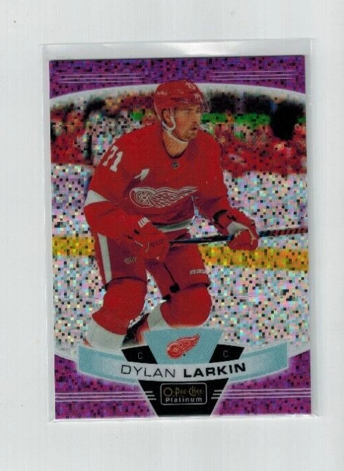 2019-20 OPC Platinum Violet Pixels #69 Dylan Larkin 022/399