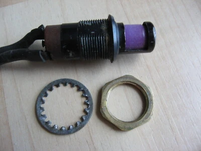 CML Semi Truck Dashboard Light Assembly for 11/16" (18mm) Mounting Hole #M148DE - Image 1 of 4