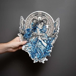 Intricate Satanic Angel Patches for Superior Protection - Unique and Edgy... - Picture 1 of 4