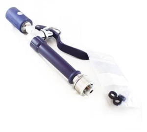 T&S EB-0107-J-SWV Brass Spray Valve Blue Grip Handle & Swivel 1.07 GPM Chrome - Picture 1 of 5
