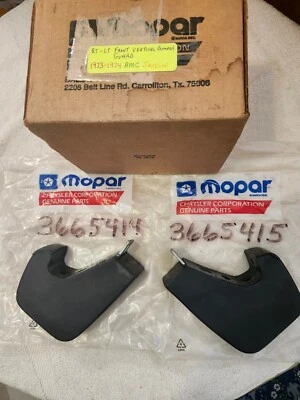 NOS AMC 3665414 RH, 3665415 LH FRT BUMPER GRD 5 1/8 IN HEIGHT 73-74 JAVELIN AMX - Image 1 of 4