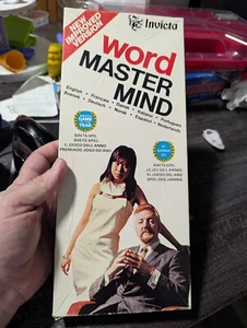 WORD MASTER MIND Logic Board Game 100% READY to PLAY 1975 VINTAGE - Picture 1 of 18