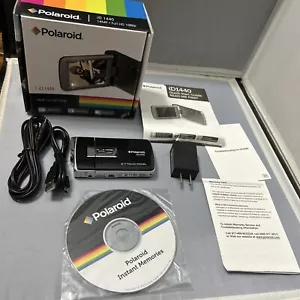 Polaroid ID1440 Polaroid 14 MP 4x Zoom Digital Black Camcorder NEW Open Box - Picture 1 of 9