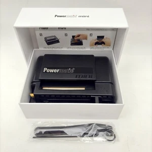 Mini máquina de rodillos de tabaco PowerMatic para inyector tubo de cigarrillos papeles IOB - Imagen 1 de 14