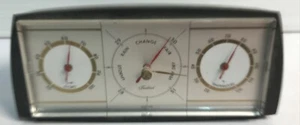 Vintage Barometer Thermometer Hygrometer West Germany Desk Shelf Weather Station - Picture 1 of 11
